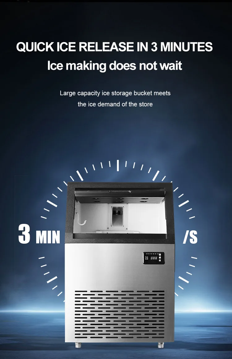 Ice Machines, Stainless, Steel, Machine100kg/24h - detail 14