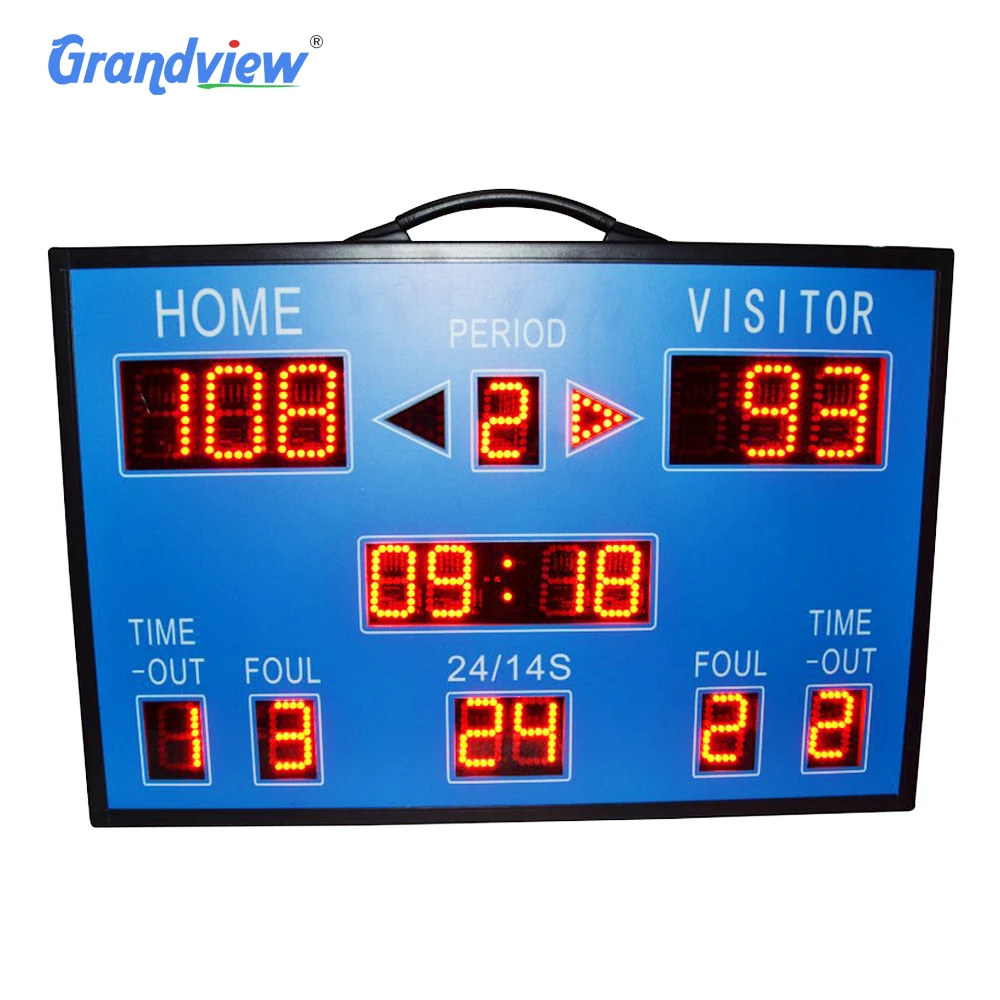 Electronic Cricket Scoreboard Led Score Board Digital Scoreboard for Basketball
