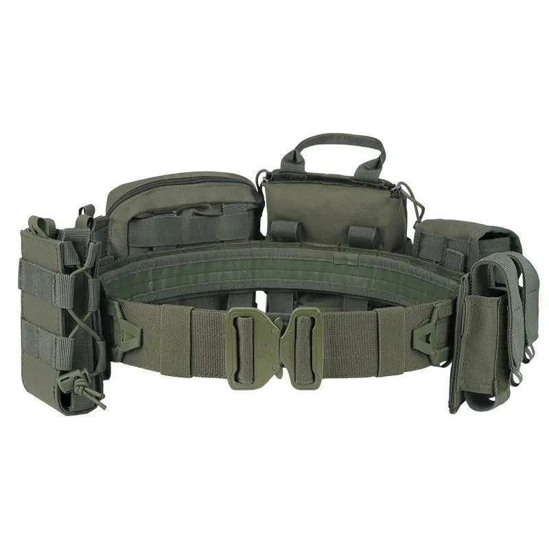 Wholesale Durable Practical Tactical Multifunctional Waist Bag High Quality Camouflage Belt With Pouches Modular Equipment