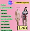 Corpo sinuoso B da 165 cm