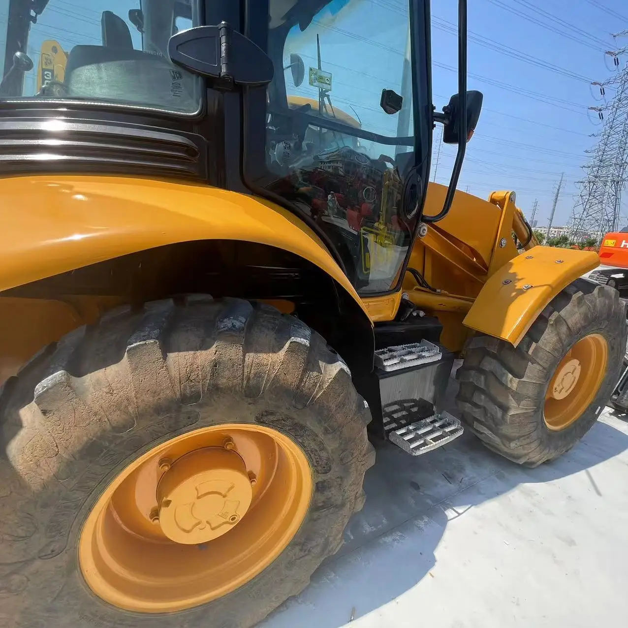 Good Condition Used JCB 3cx 4cx Backhoe Loader Wheel Drive Tractor Machine with High Efficiency for Sale at Low Price