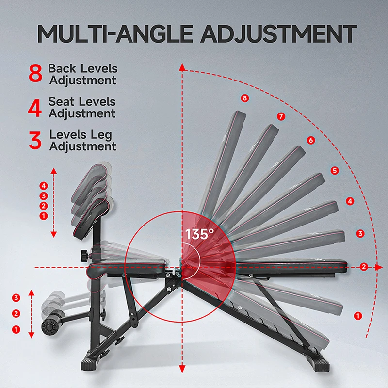 Workout Fitness Machine Cheap Trainer Exercise Sit up Folding Bench Press Abdominal Muscle Plate Board Weight Lifting Bench