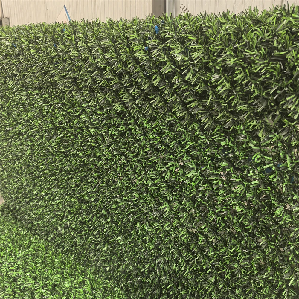 Fully Automatic Artificial Grass Fence Making Machine With 45x45 Mesh Size Plastic Pvc