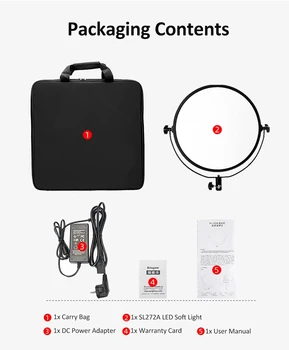 Kingma Adjustable Bi-color LED 40W Ring LED Light for Selfie Professional Photography Tiktok Live Streaming product image