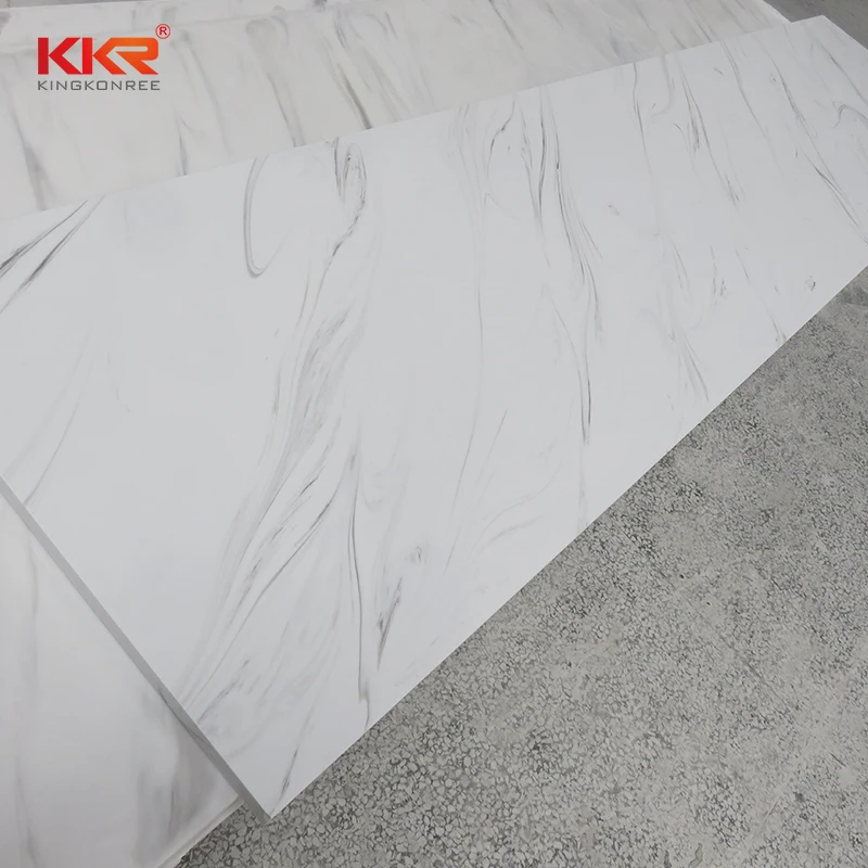 Decoration Building Material Artificial Stone Solid Surface Sheet for Bathroom Top Kitchen Countertop