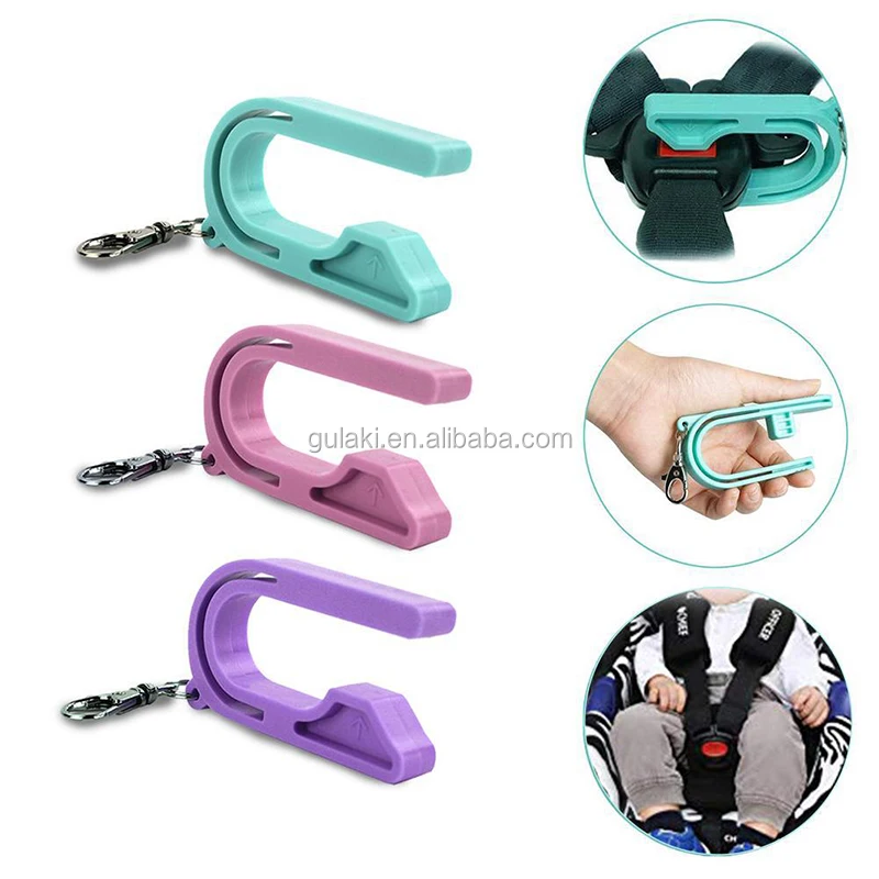 car seat buckle opener keychain