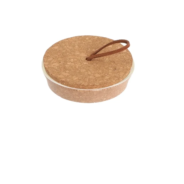 factory custom cork lids for storage glass candle jars Agglomerated Tapered Cork Stoppers Lids for Bottles, Jars, Flasks