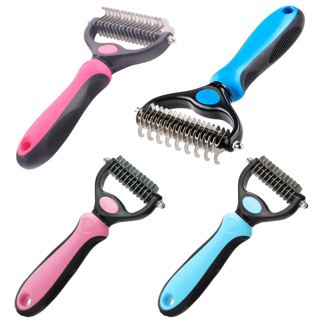 Color : No box, Size : One size JDBLD Electric Pet Dog Grooming Comb Cat Hair Trimmer Knot Out Remove Mats Tangles Tool Supplies Grooming Cat Brush For Dogs Removes 
