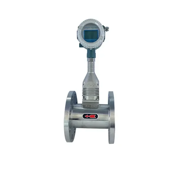 Powered Industrial Use Air Turbine Gas Flowmeter  Medium Homogeneous gases DN80