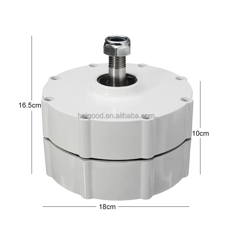 Générateur éolien 1000W - Alternateur Synchrone 3 Phases - 12V/24V/48V