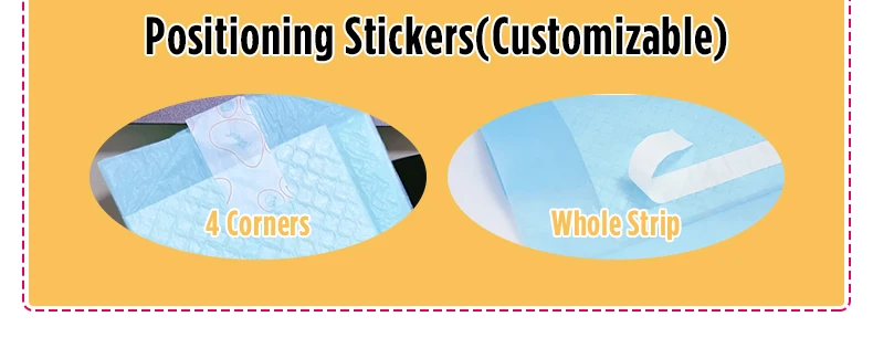 Custom OEM ODM Fast Absorbent Disposable Puppy Training Pee Pads