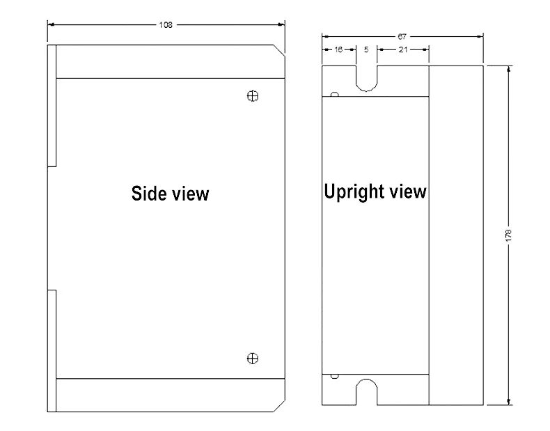 Hdl20504 2 Phase Stepper Motor Driver 1.0a-4.5a Pulse And Direction ...
