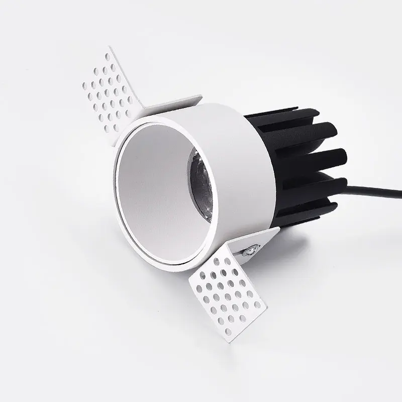 OEM лампы 8 Вт 10 15 градусов угол луча Светодиодный прожектор безрамный светодиодный