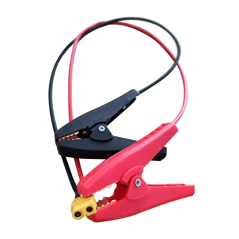 14AWG 50 см 100A RC зажим типа «крокодил» к XT60 разъем кабеля Q6 D6 полевой зарядный кабель автомобильный для аккумулятора