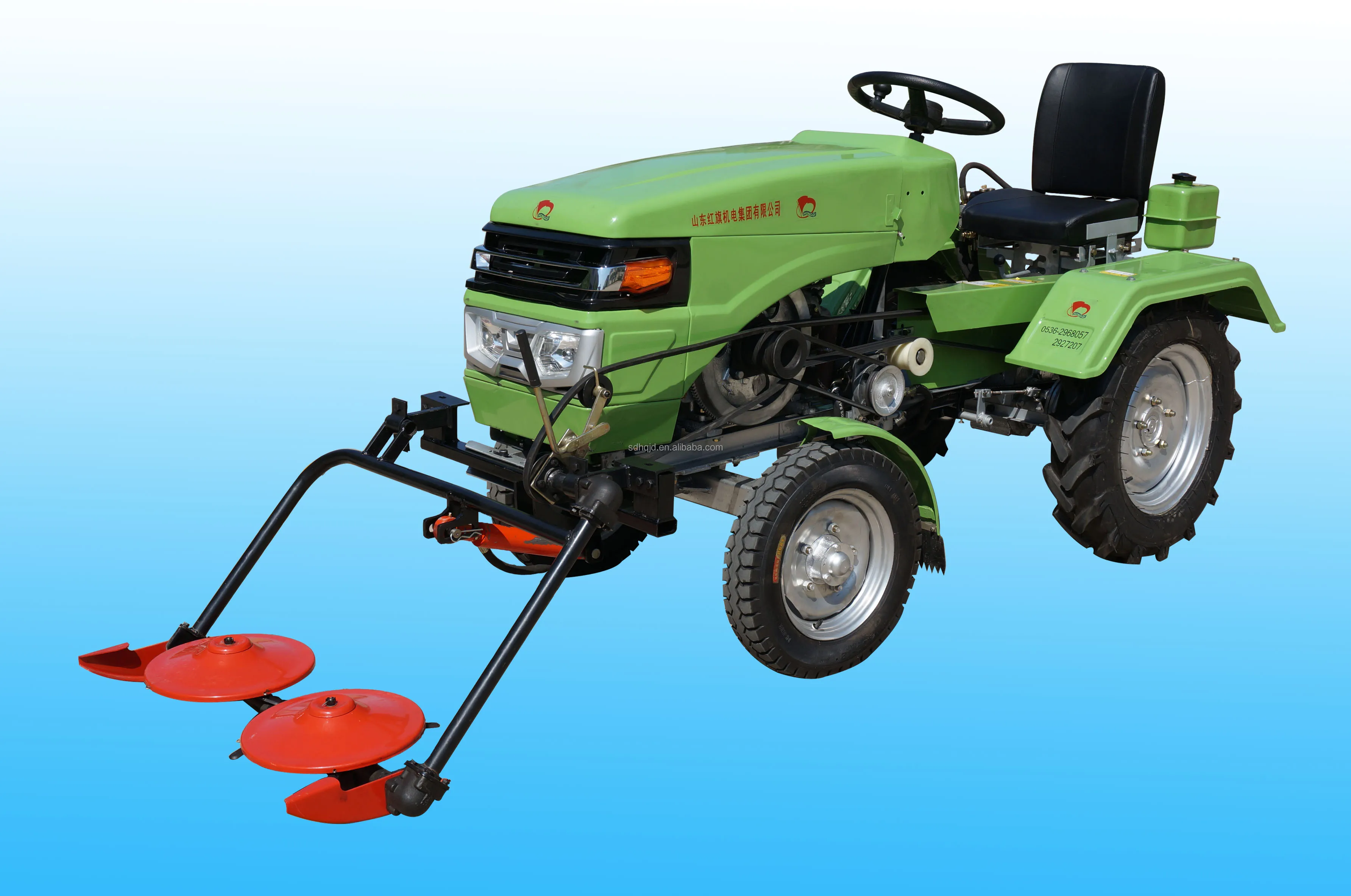 红旗盘式割草机旋转式割草机耕作机割草机价格便宜 - buy tiller