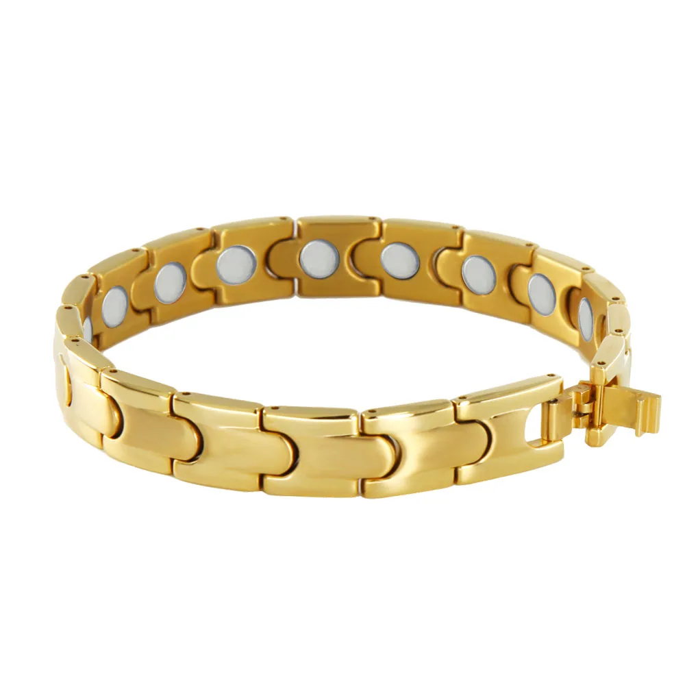 Bracelet Magnétique Bio énergie En Titane - Pour Soulager L'arthrite Et Le Bien-être, Neuf