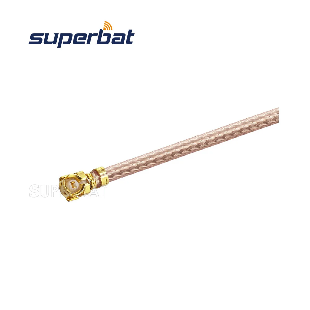 Superbat Jumper Cable N Female Hole Flange Panel Jack To U Fl Ipx Ipex Rg Coaxial Cable