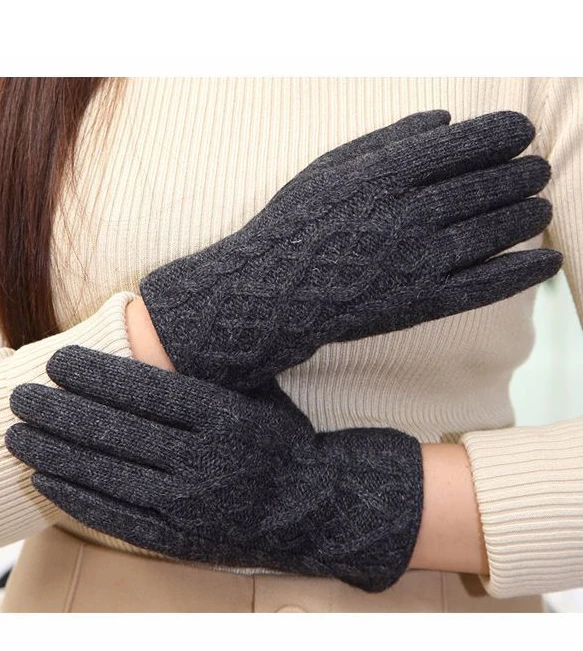 warm cotton gloves