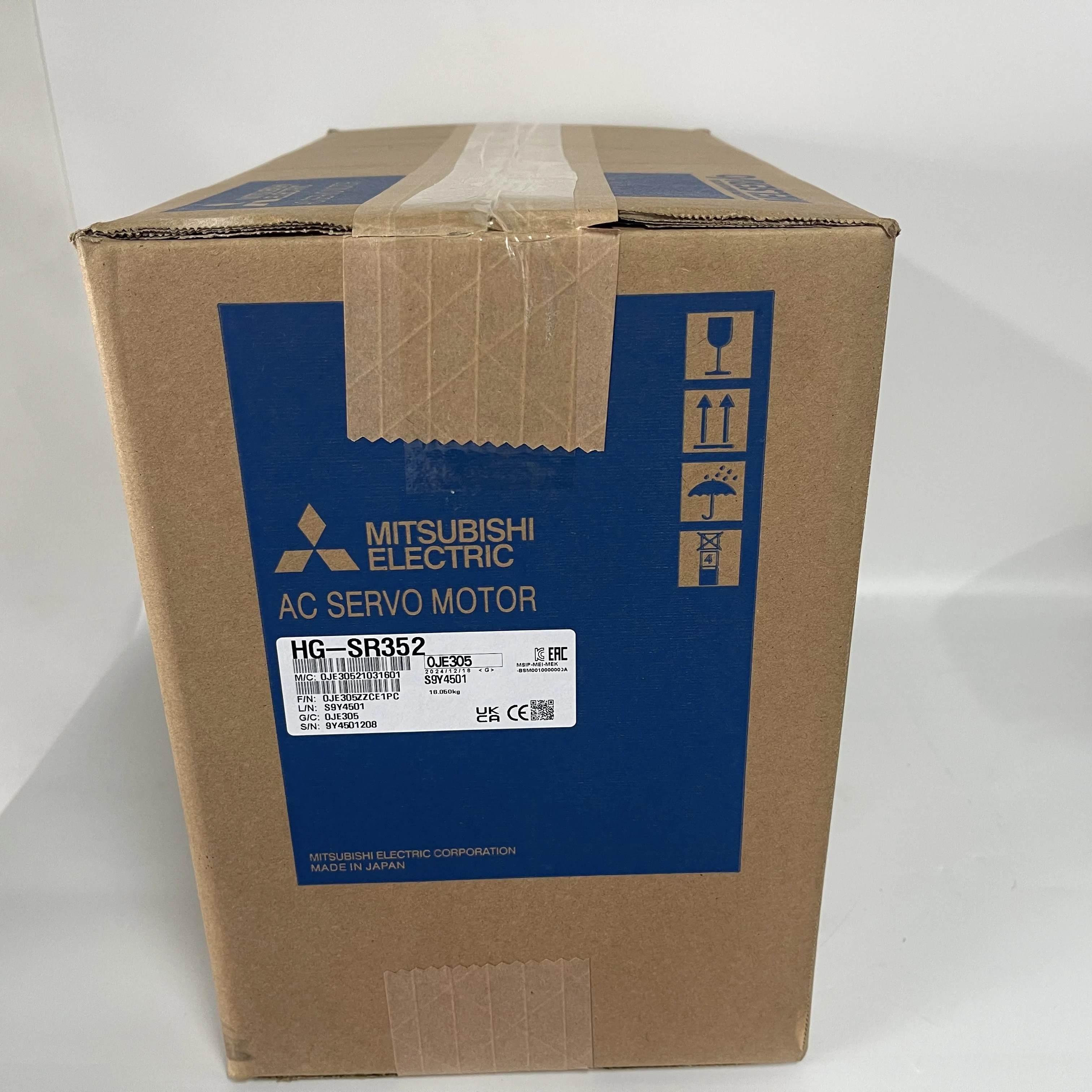 Mitsubishi AC Servo Motor HG-SR352 Mitsubishi AC Servo Motor HG-SR352