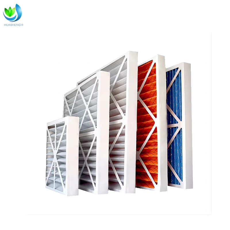 Customizable Pleated HVAC AC Furnace Air Filters Replacement Paper Frame Cardboard Synthetic Fiber 20x20x2 Air Filter