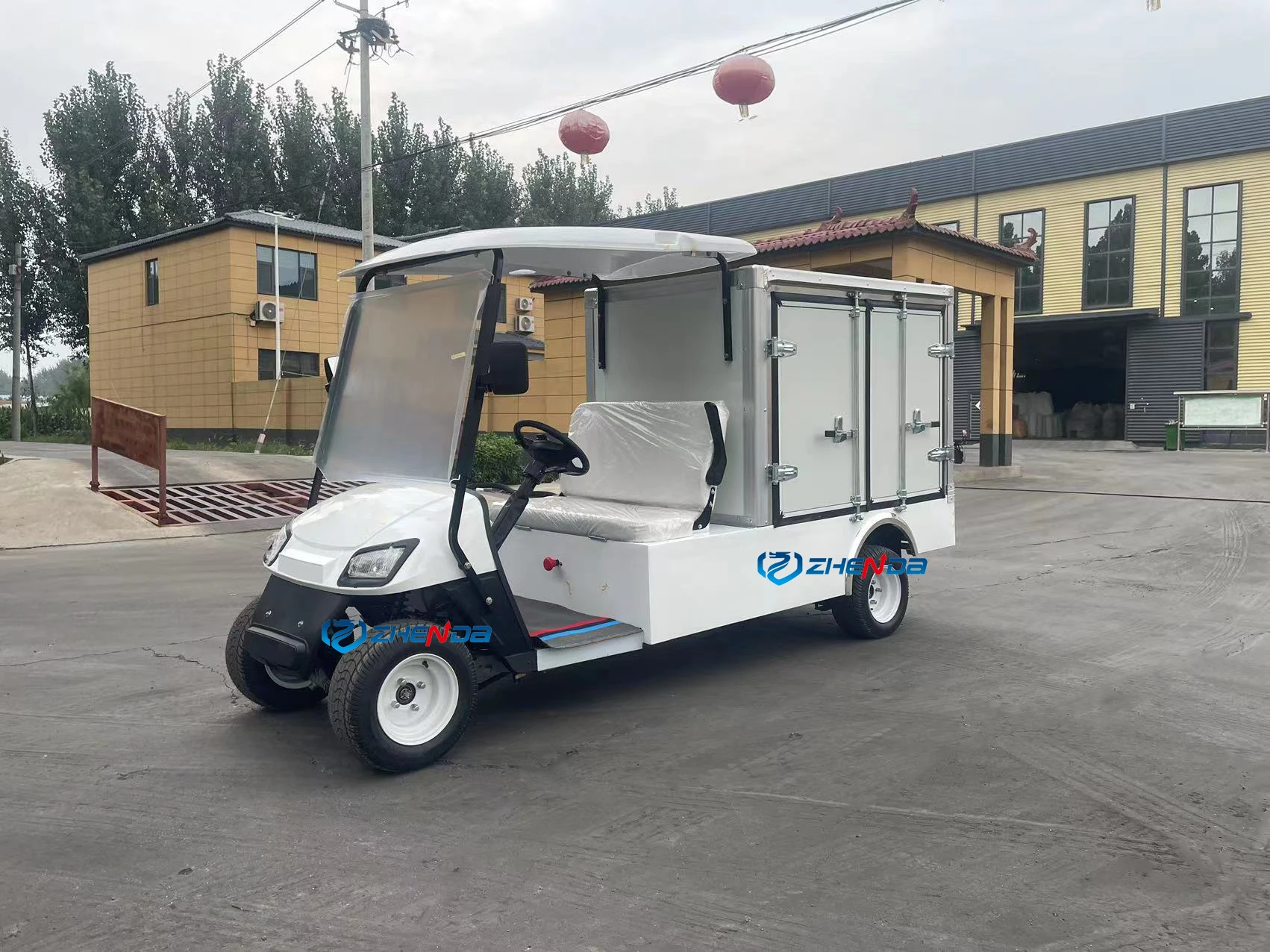 Housekeeping Cleaning Tool Cart Electric Golf Storage Cart Custom ...