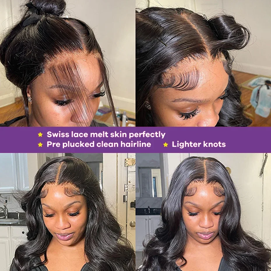 Parrucca lace frontale body wave in capelli umani per donna 360_voghion.com