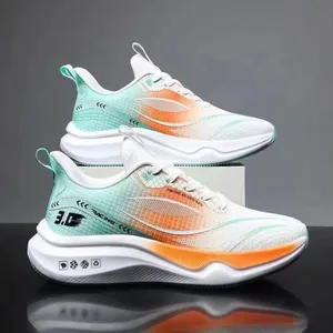 2026 Men's Shoes Spring and Autumn Collection New Mesh Breathable Flat Running Sneakers   Hot Selling Products