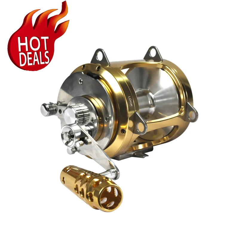 Shimano Tiagra Big Game Fishing Reels For Sale Cheap Tuna Ocean Boat Trolling Reel Rod Combo Shimano Tiagra Big Game Fishing Reels For Sale Cheap Tuna Ocean Boat Trolling Reel Rod Combo