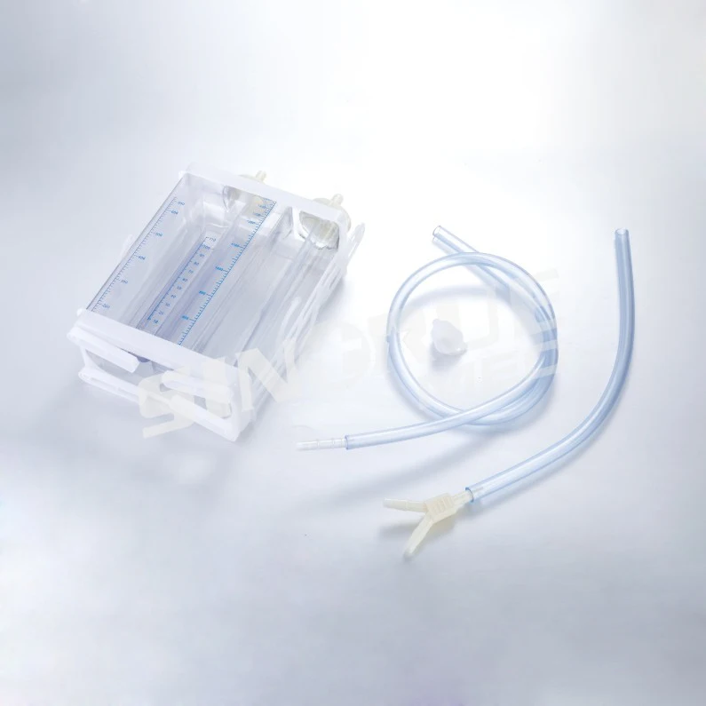 Disposable Pvc Thoracic Drainage System - Buy Chest Drainage Bottle ...