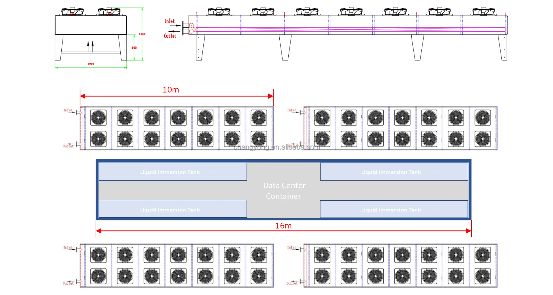 Dry Cooler, Quality/120kW, Adiabatic - detail 18
