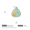Seashell teal = 2PCS