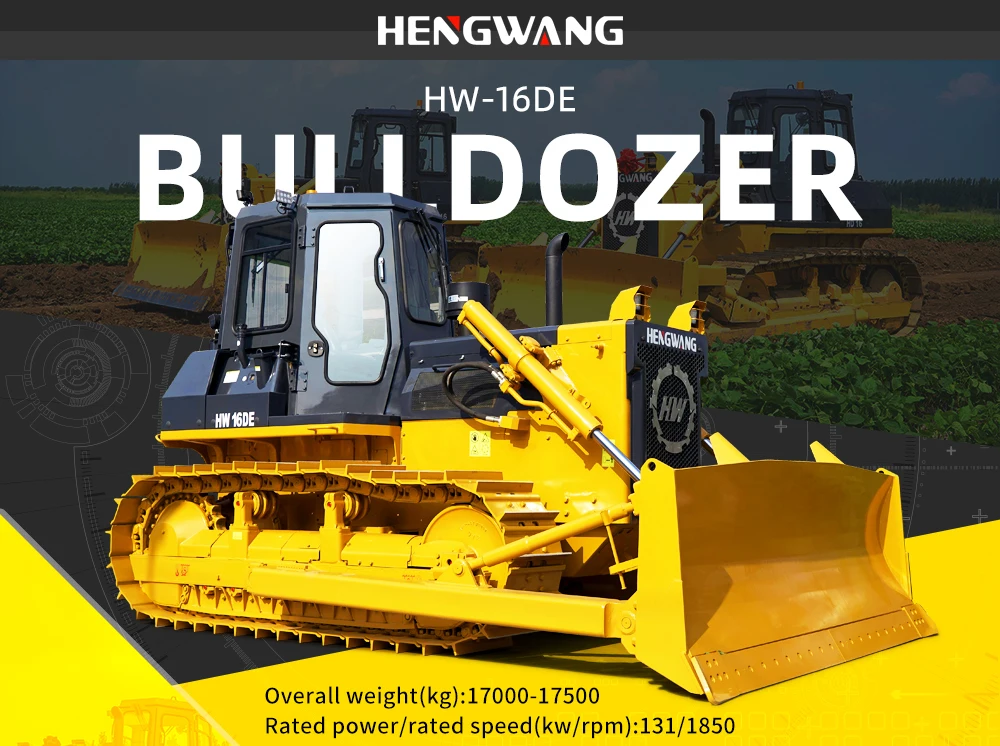160 HP Crawler Bulldozer - High Efficiency & Reliable Performance