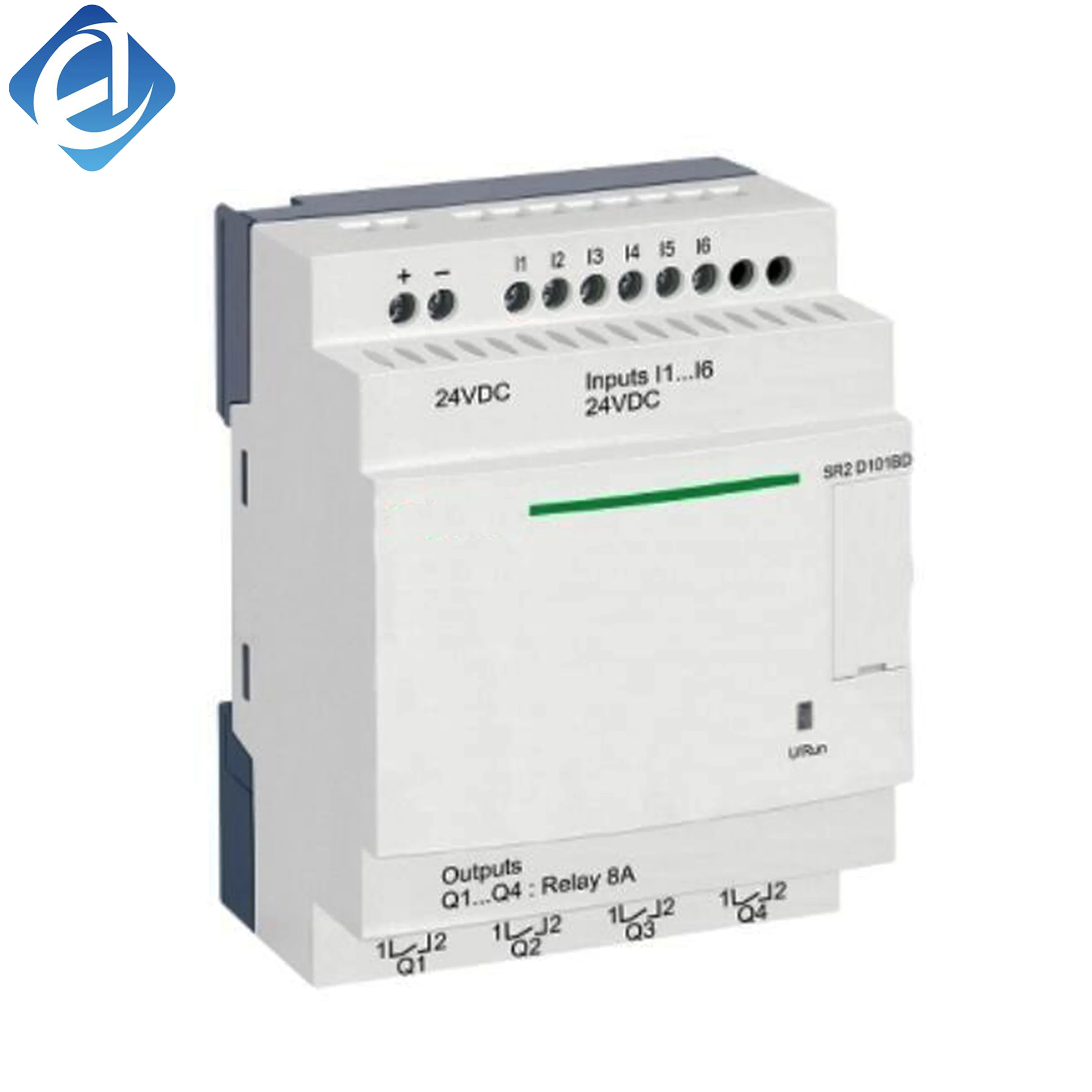 New Original SR2D101BD Zelio compact logic relay. Stable small-scale logic control, convenient parameter setting, low power consumption, strong environmental adaptability, widely used in simple machinery