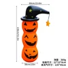 Calabaza inflable naranja