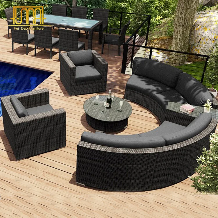 round lounge set