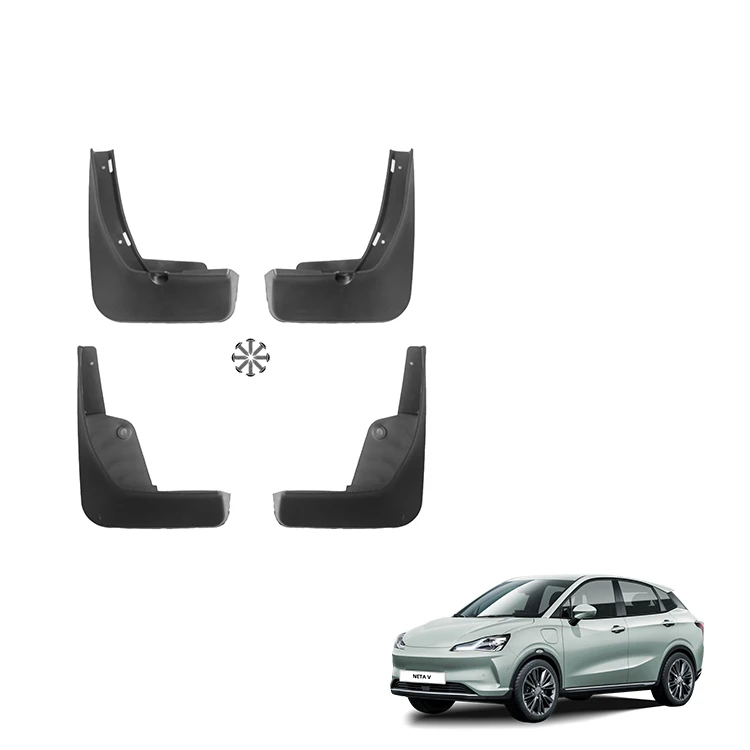 Neta V Accessories Car Body Kits PP Plastic Front & Rear Mud Flap Guard Exterior Auto Accessory