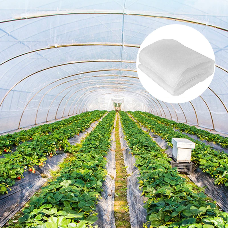 Insect Net Fine Mesh Crops Protection Netting Mosquito Bug Barrier Greenhouse Grow Anti Bird Garden Insect Netting