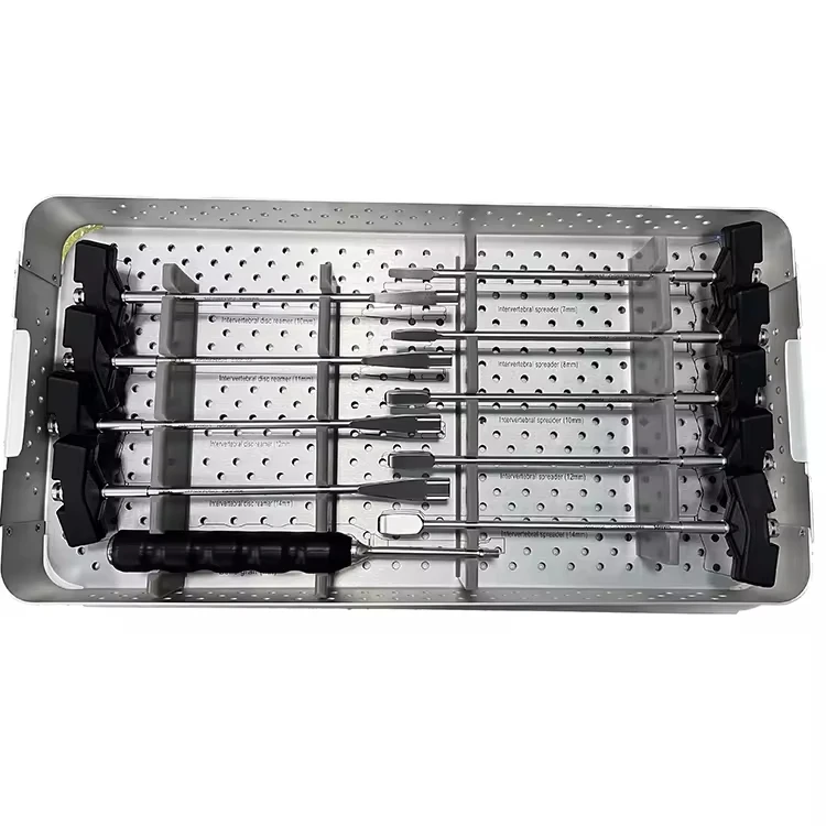 MIS Orthopedic Surgical Instruments Set for Spine Surgery Minimal Invasive Pedicle Screw Instruments for PLIF/TLIF