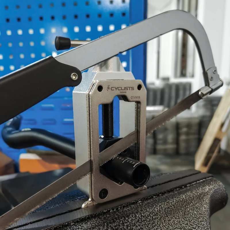 Bike Tube Cutter Tool - Aluminum Alloy Frame Cutter For Handlebars, Seat Posts & Fork Tubes
