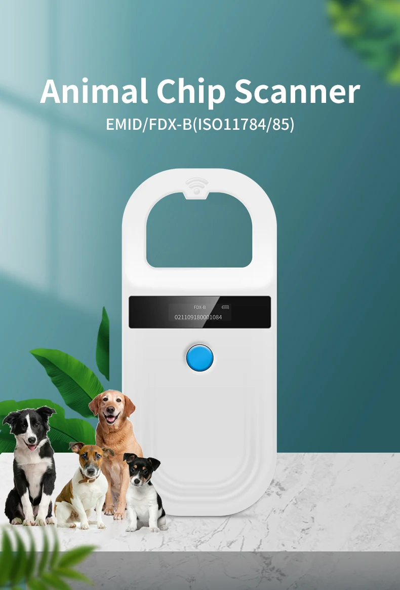 134.2khz Fdx-b Iso11784/5 Usb Handheld Rfid Lector Leitor Tag Animal ...