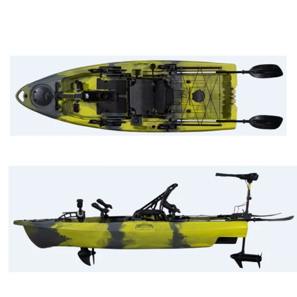 LSF 2025 9.5FT Small One Person Pedal Fishing Kayak Boat