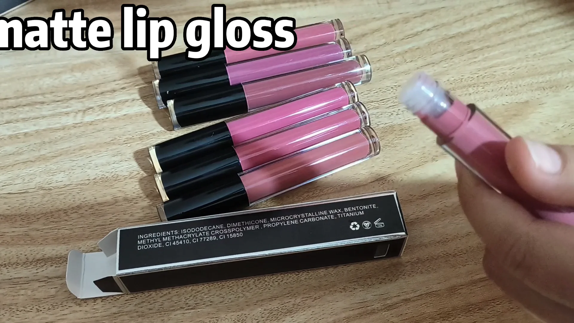 Custom Your Brand Hydrating Private Label Lip Gloss Vendor Make Your