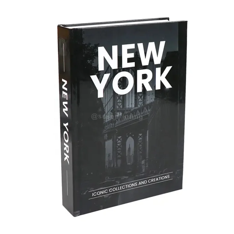 Custom and Print Fake Decor Books Design Coffee Table Books for Hardback Book Decor