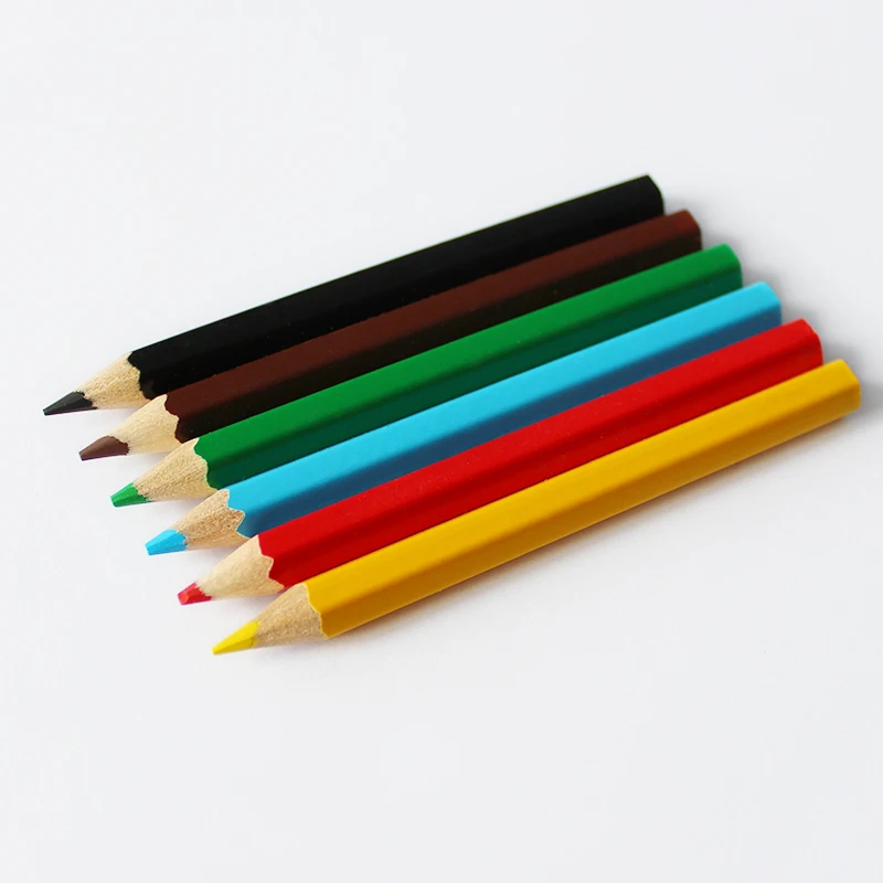 Factory Price Colour Pencil 3.5 Mini Color Pencil Set in Paper Box for Kids  - China Color Pencils, Wooden Color Pencil