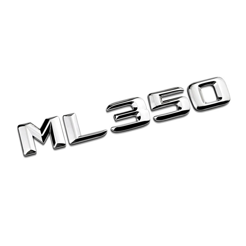 Wholesale 3d Metal Car Emblem Stickers Badge Chrome Car Logo Zinc Alloy Selfadhesive Chrome