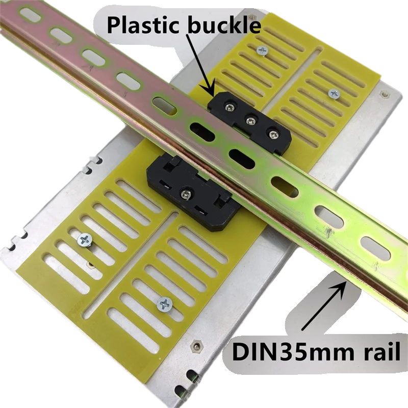 35 Din Rail Installation C45 Guide Rail Buckle Fixing Bracket