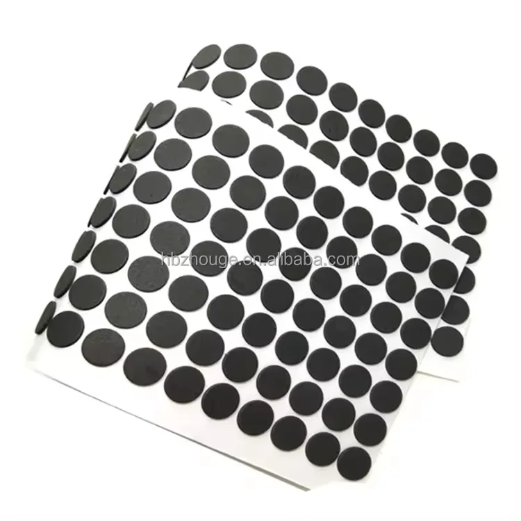 Adhesive Backed Silicone Rubber Feet Antislip Pad Rubber Feet Non Slip
