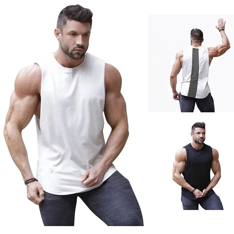 New Arrival Hot Sale High Quality Stitching Casual Comfortable Sports Sleeveless Mens tank Top Workout