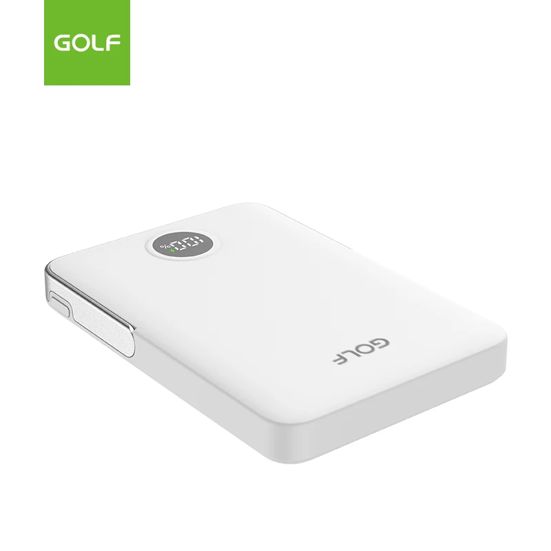 LCD Digital Lithium Small Power Banks Wholesale 22.5W Fast Charging Mobile Charger Wireless Magn Mini Power Bank 5000mAh
