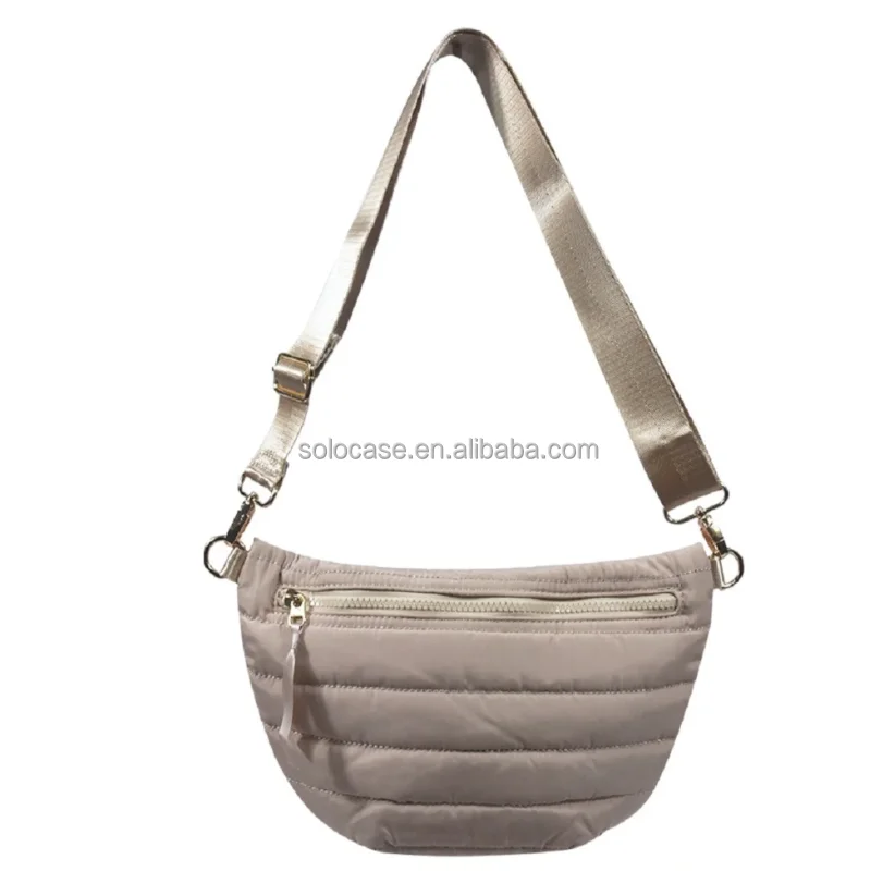  Down Puff Small Square Shoulder Bag